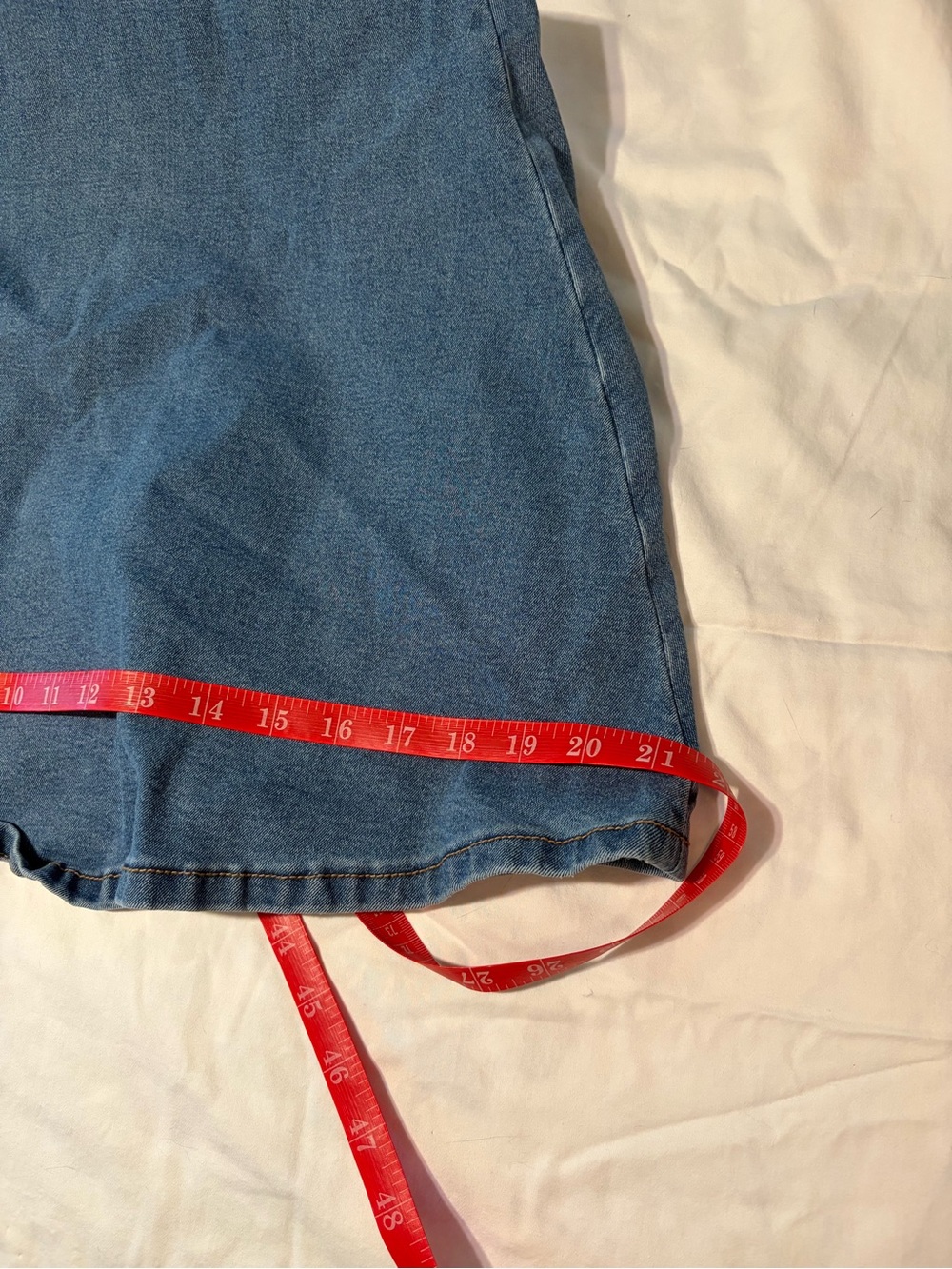 NWOT ELOQUII Denim Bell Bottom Jeans Size 18 Wide Leg Retro Flare ⭐ - Picture 8 of 12
